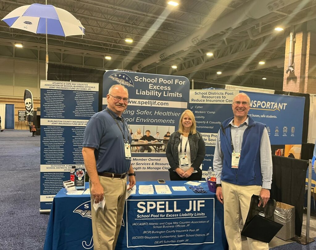 2022 Booth with Craig WIlkie, Annette Reap and Medford Lakes BA Michael Colling