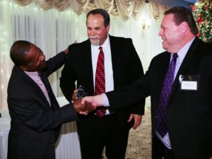 Albie Manfield of Greater Egg Harbor Receiving Award