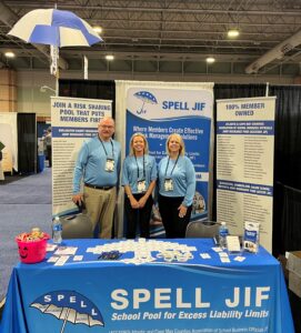 Craig Megan Annette 2024 NJSBA SPELL JIF Booth